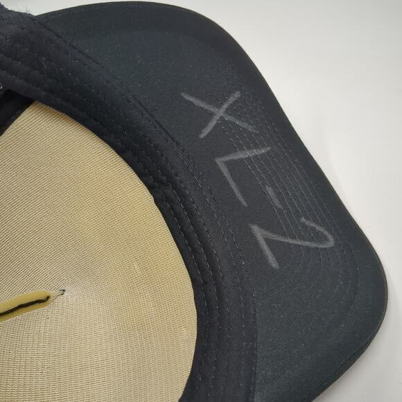 Billabong Snapback Trucker Hat Black One Size Adjustable Breathable Mesh Back - Picture 8 of 9